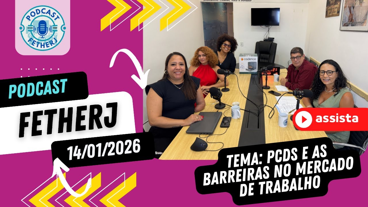 PODCAST FETHERJ - 14/01/26 RESPONDENDO TODAS AS INTERAÇÕES AO VIVO