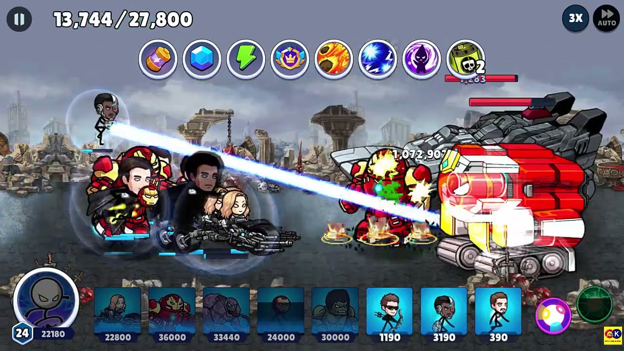 HERO Wars Super Stickman Defense #613 G4K Android Gameplay Walkthrough