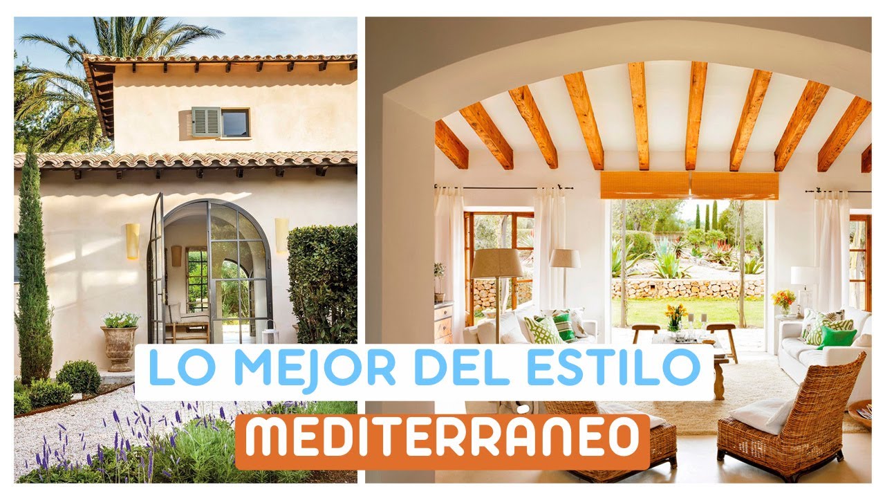 Casa estilo Mediterráneo🏡 | Transforma tu hogar Guía de decoración completa ✅