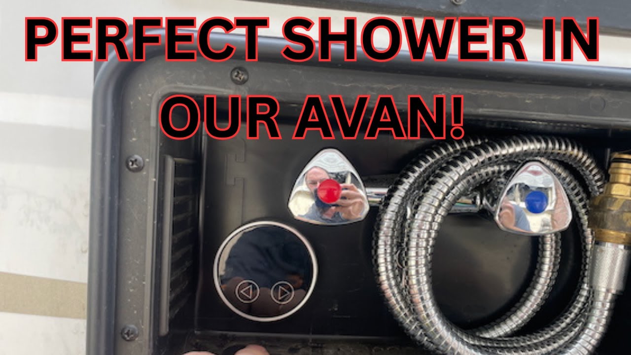 AVan Shower Hack: Perfect Temps with DieselHeat Thermostatic Mixing Valve