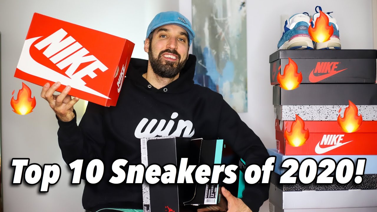 TOP 10 SNEAKERS OF 2020! MY FAVORITE SHOES OF THE YEAR