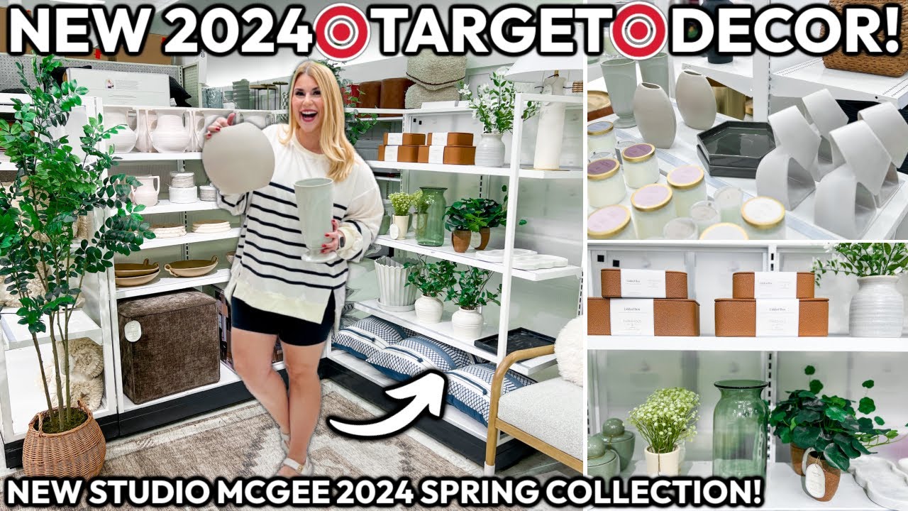NEW *2024* STUDIO MCGEE SPRING TARGET HOME DECOR! 😍 | New Threshold Target Spring Home Decor Finds!