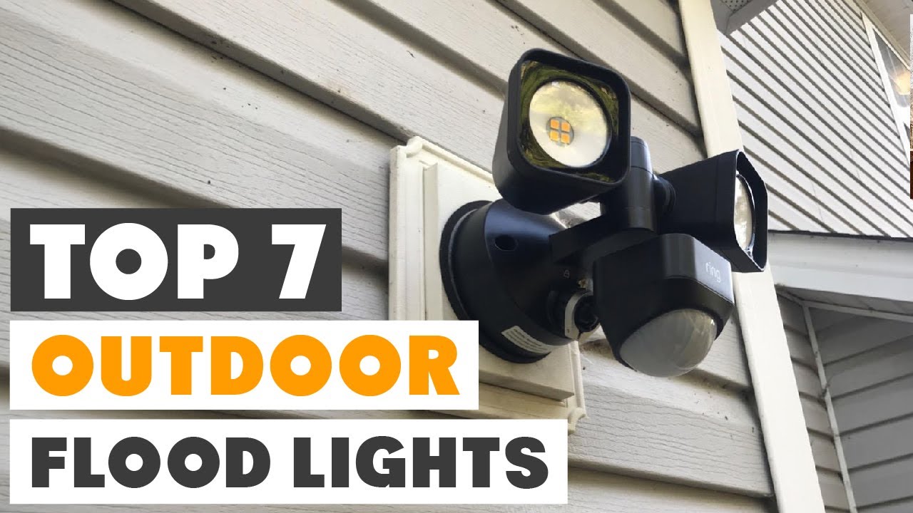7 Best Outdoor Flood Lights for Security and Brightness