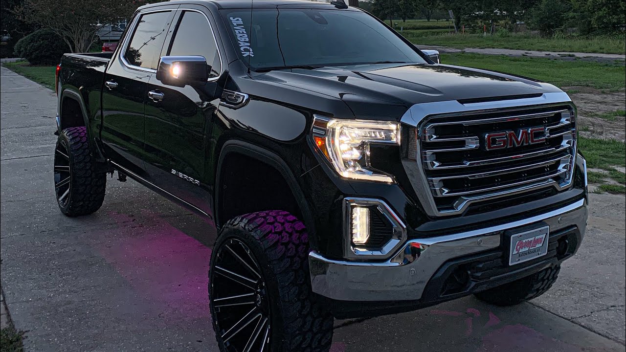 2020 GMC Sierra 1500 6” Lift, 24x12’s on 35’s. |Wicked Customs Fab|