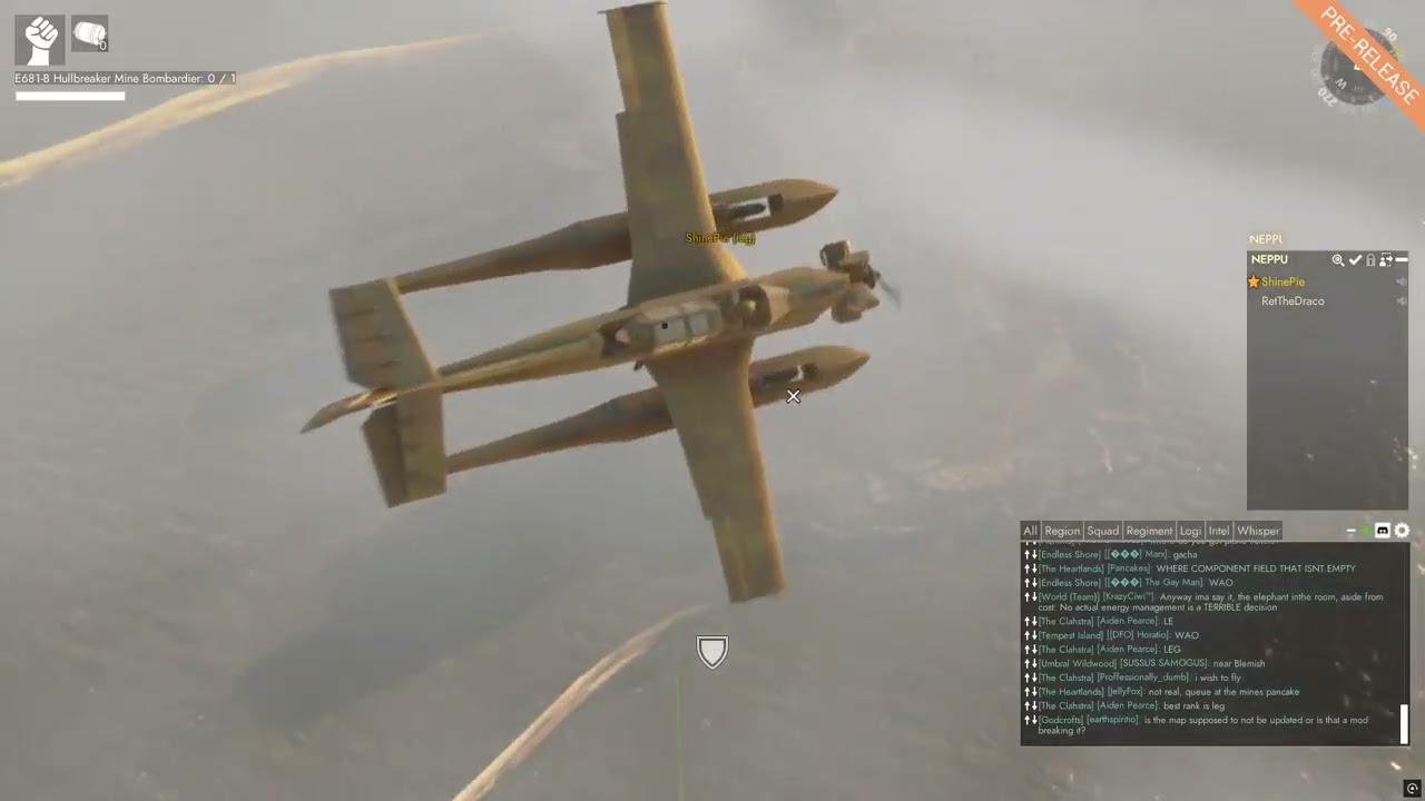 Foxhole Airborne dev branch plane test