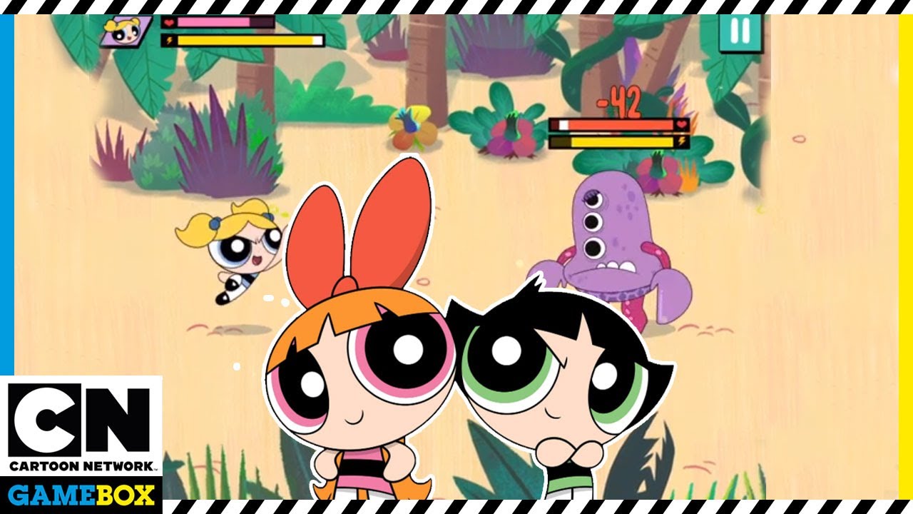 Power Puff Girls GamePlay | Ready Set Monsters | CN GameBox Games