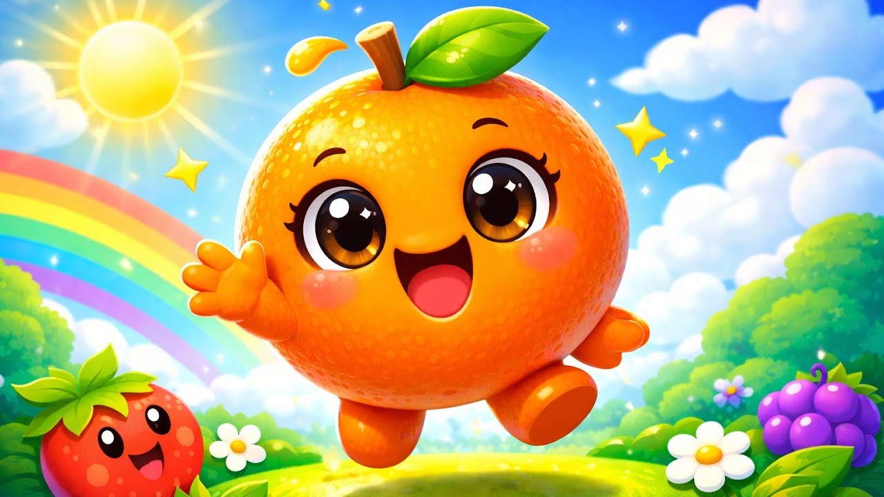 Baby Tangerine 🍊 Fun Kids Song & Nursery Rhyme | ColorBoom Kids 🌈