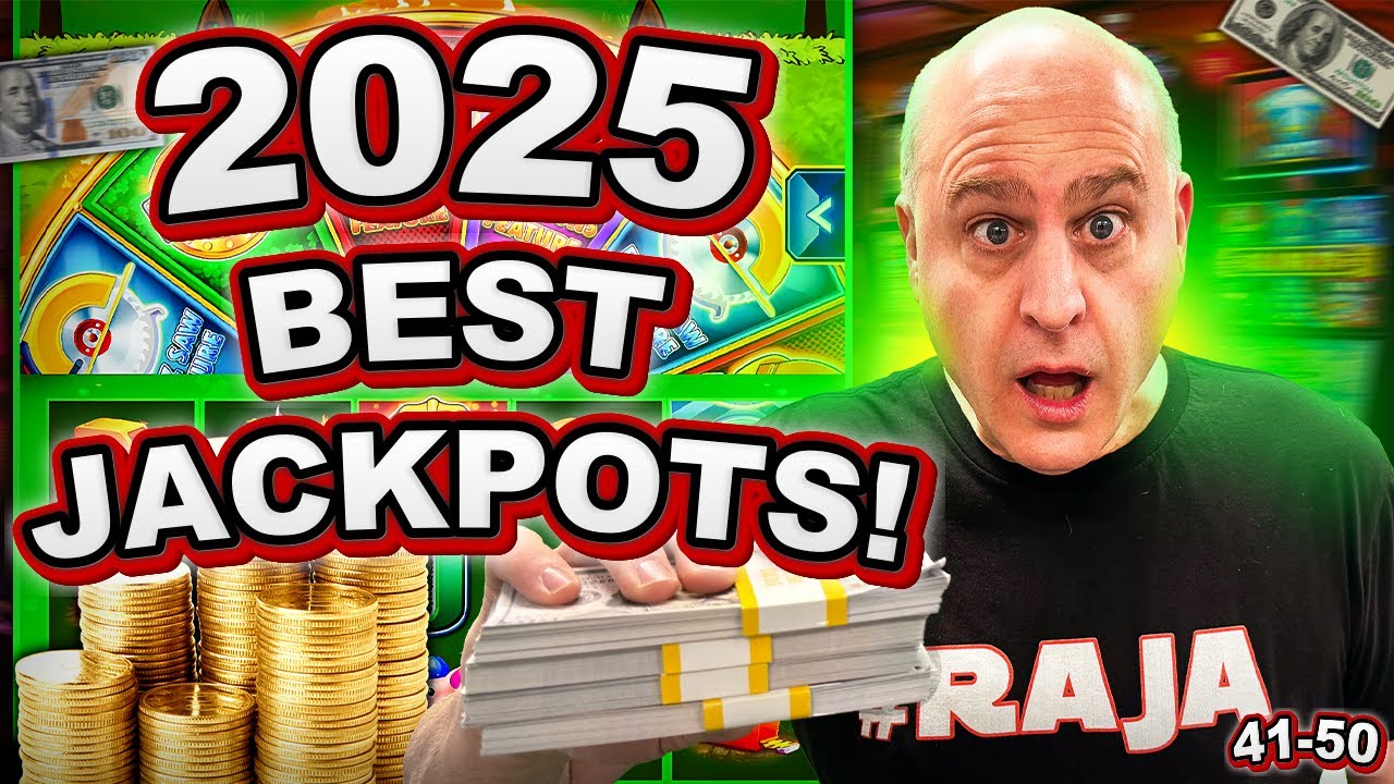 RAJA's TOP 50 LARGEST JACKPOTS 2025!
