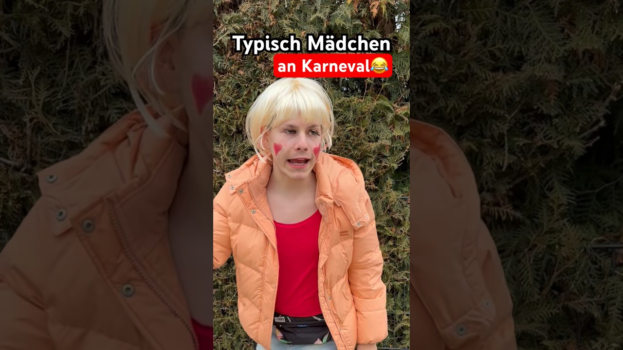 Typisch M&auml;dchen - an Karneval😂 itsofficialmarco