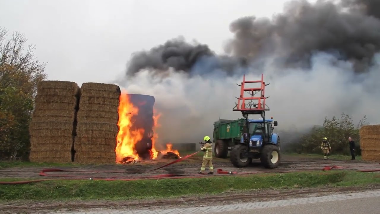 Zeer grote brand op Texel