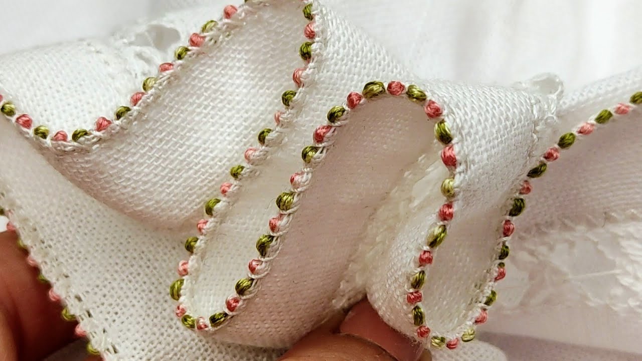 КРАСИВА ОБРОБКА Края Вишивки | Ажурна кайма | Beautiful Hand Embroidery