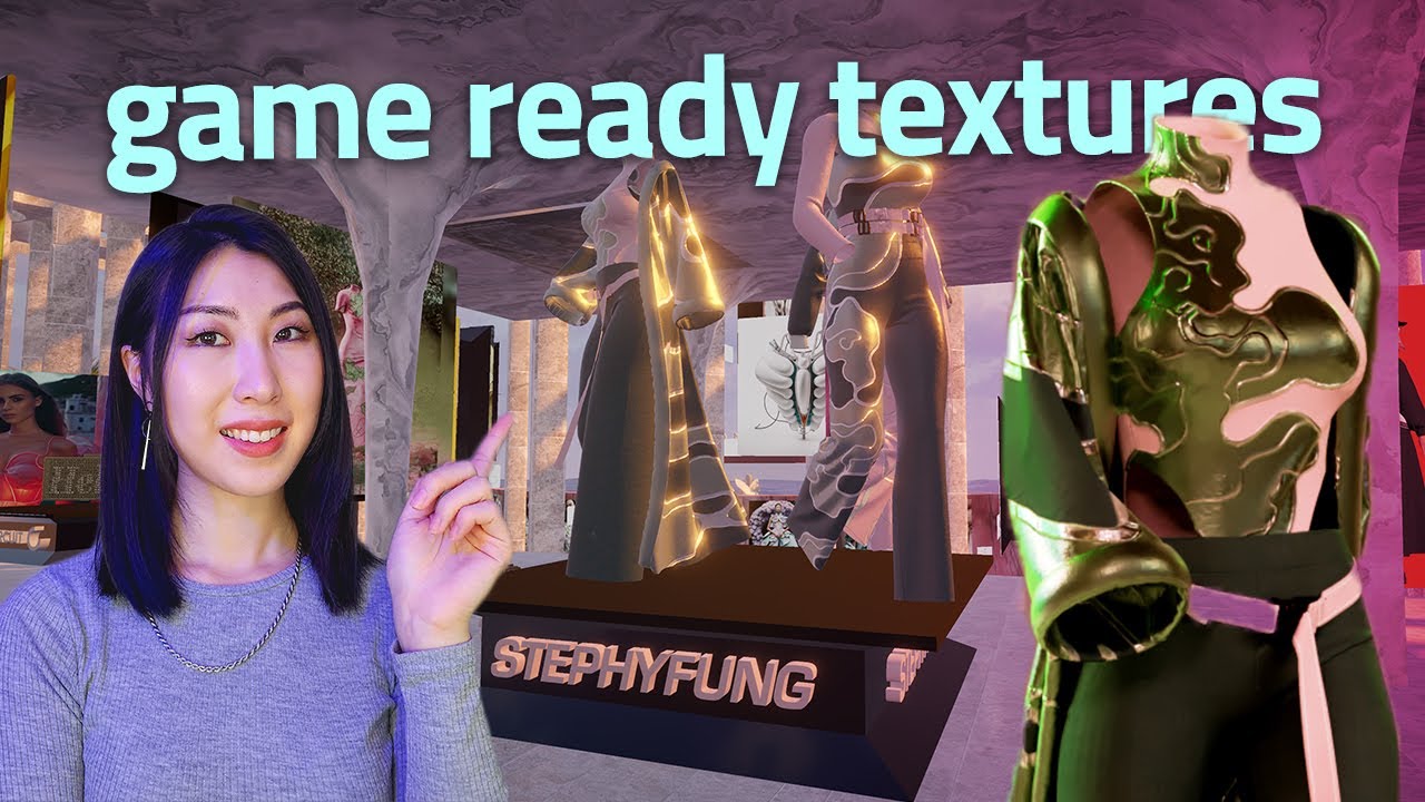 Preparing Digital Fashion Textures for AR/Virtual Worlds