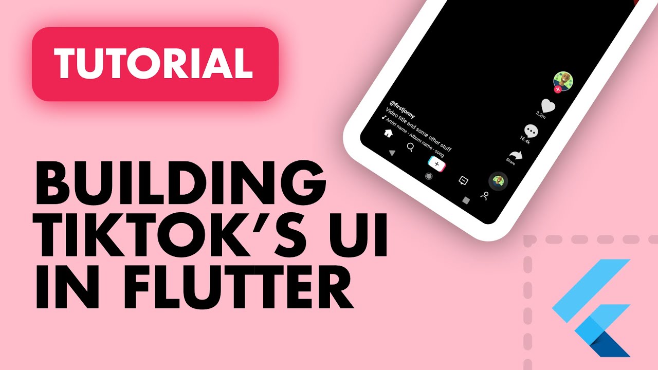 Flutter Tutorial - Building TikTok's UI using Flutter