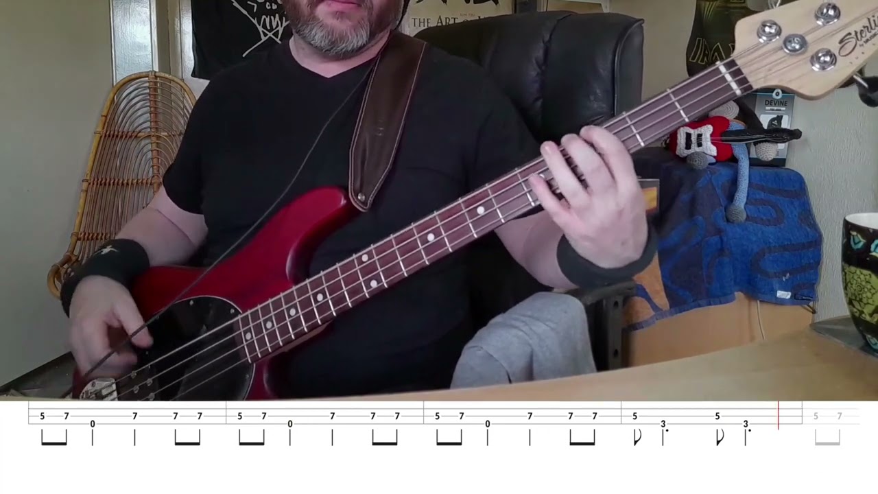 Metallica - The Memory Remains (Bass Cover w/ Bass Tabs)
