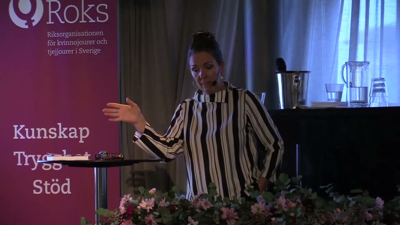 Roks presenterar forskningsrapporten Kvinnors trygghet &ndash; ett j&auml;mst&auml;llt samh&auml;lle fyllt av v&aring;ld.