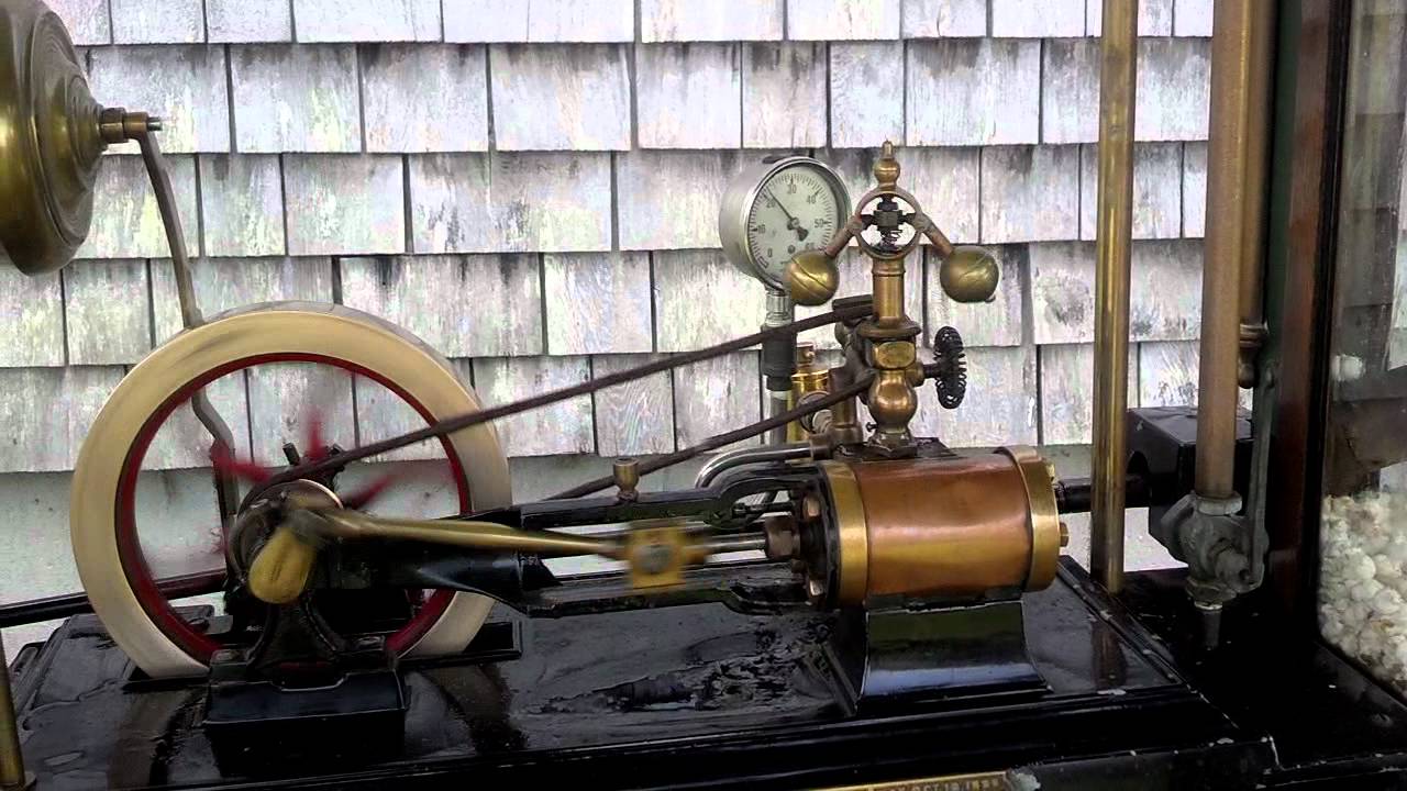 Cretors Popcorn Wagon at New England Wireless and Steam Engine Museum Show