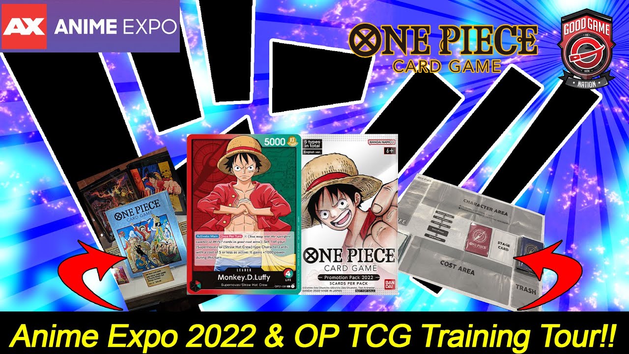 A Day at Anime Expo 2022 - One Piece TCG