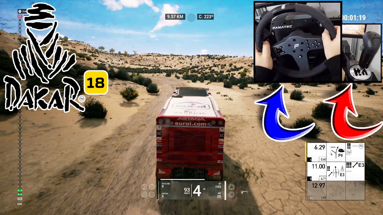 MAN H51 | Dakar 18 | Fanatec CSL Elite + Th8a