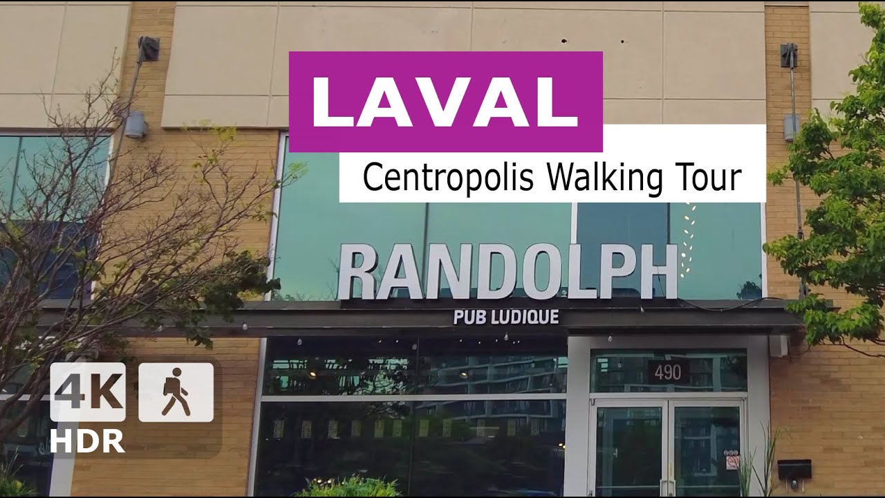 [ 4K ] Explore Centropolis: A Peaceful Walking Tour in Laval, Quebec 🇨🇦 2025