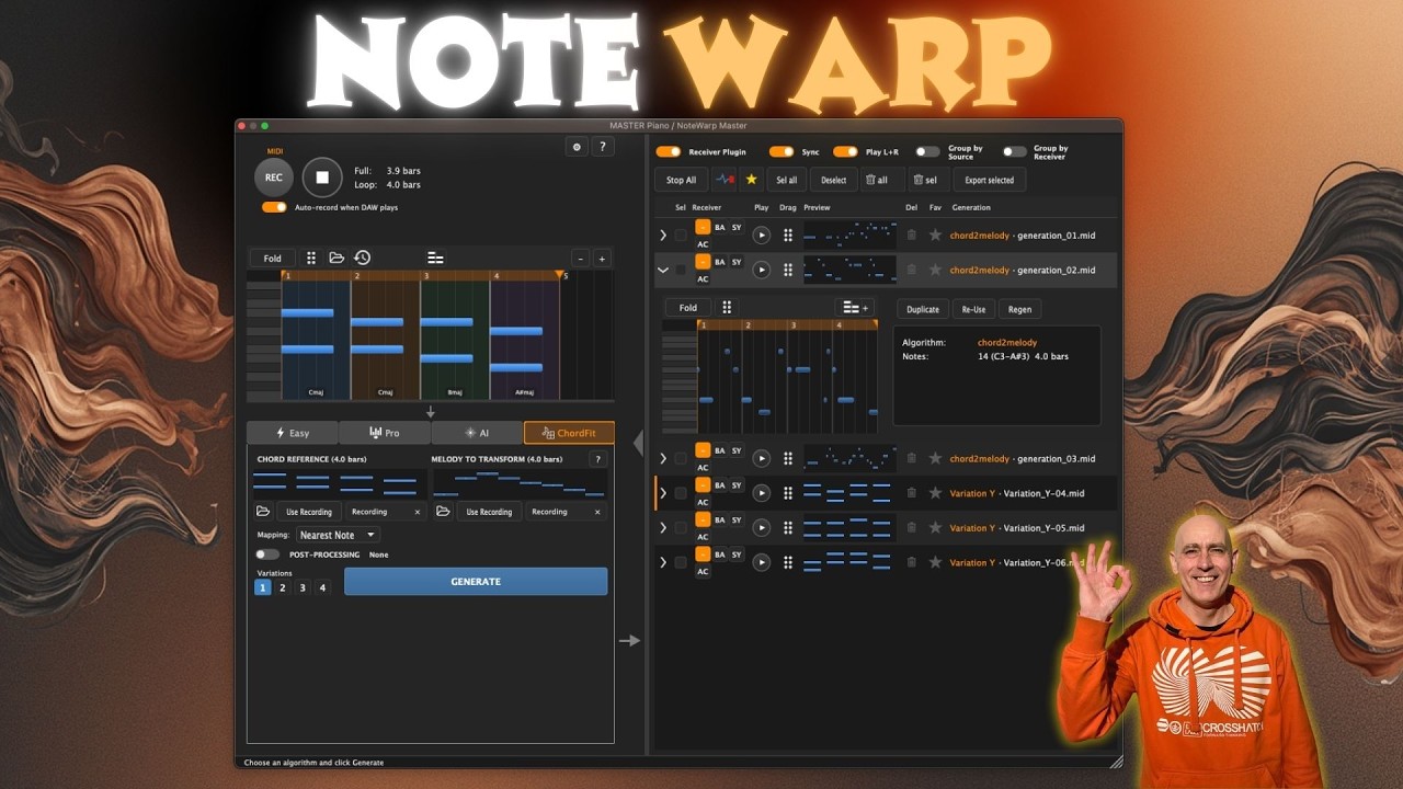 NoteWarp Plugin - Transform you notes into new creations