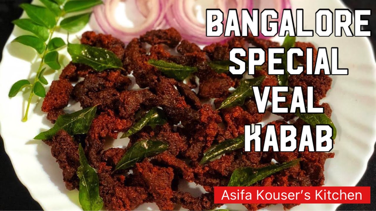 Bangalore Special Veal Kabab | Street Style Beef Veal Kabab | Calf Meat Kabab | Tender Beef Kabab
