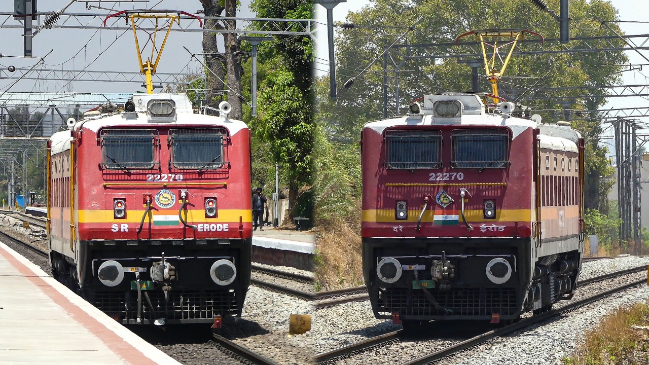 A RED BEAST running LIGHT !! WAP 4 after Ages | Indian Railways