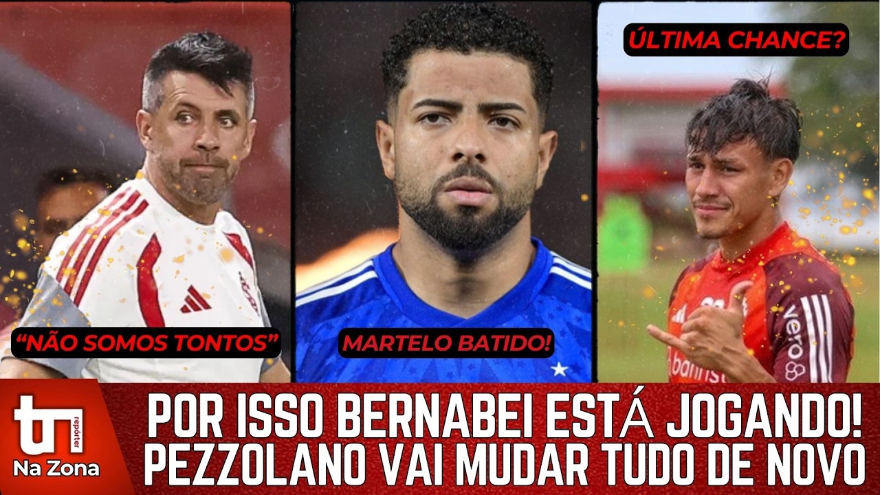 🔴⚪️ BERNABEI JOGA POR ESTE MOTIVO! PEZZOLANO VAI DESISTIR? SOLUÇÃO MÁGICA DA DIREÇÃO! e MAIS!
