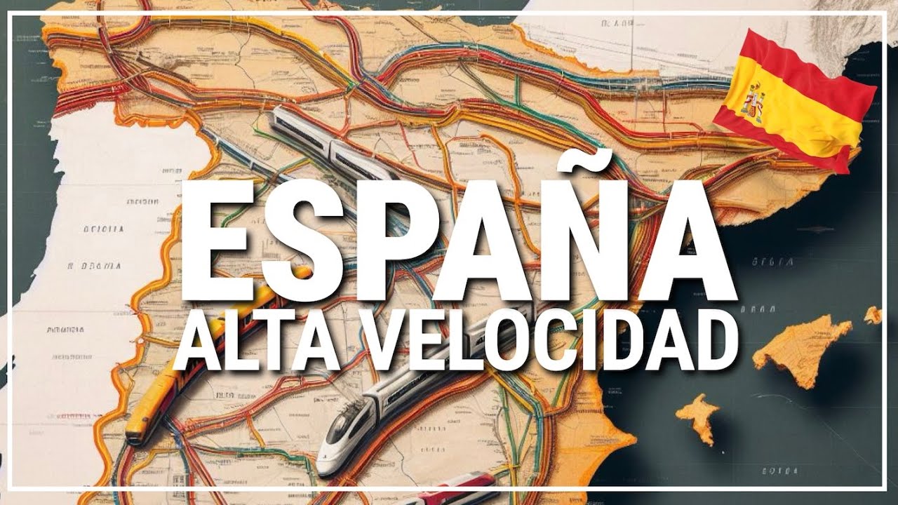 🚅 las rutas del tren de ALTA VELOCIDAD en España 🇪🇸 #243