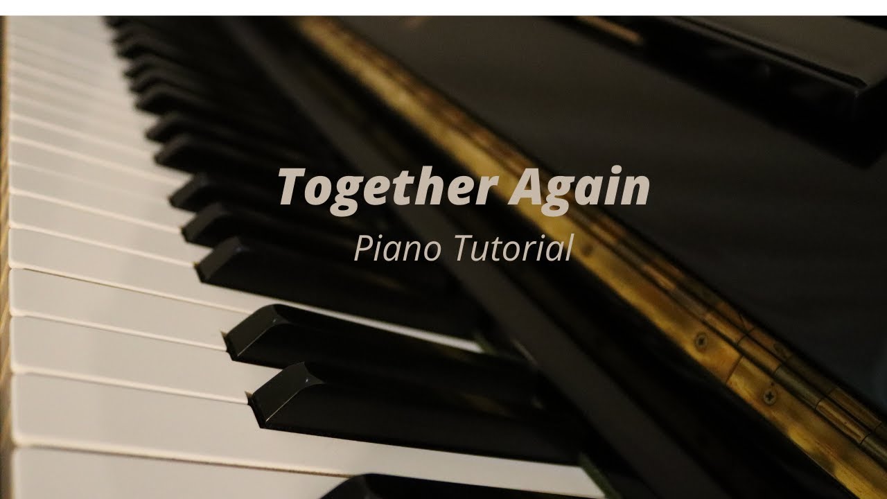 Janet Jackson - Together Again Piano Tutorial with Sheet Music