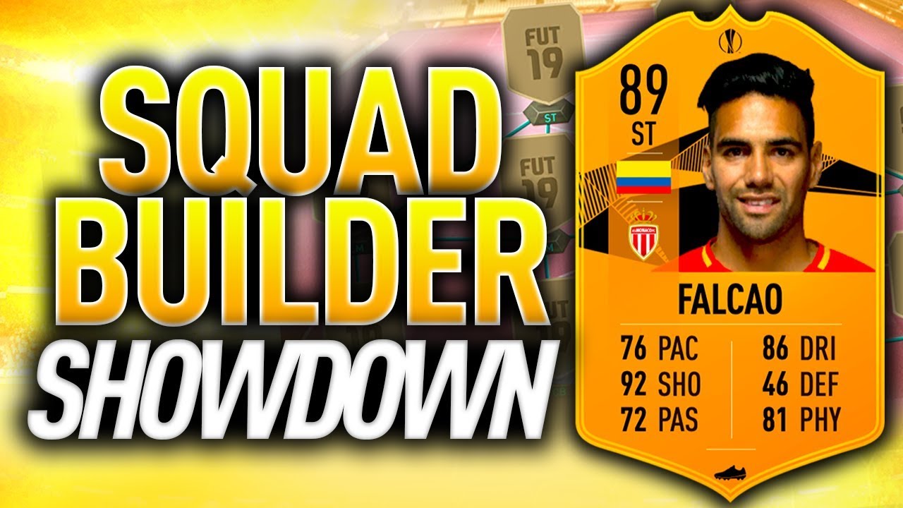 SQUAD BUILDER SHOWDOWN! 89 UEL MOMENTS FALCAO vs AJ3!!