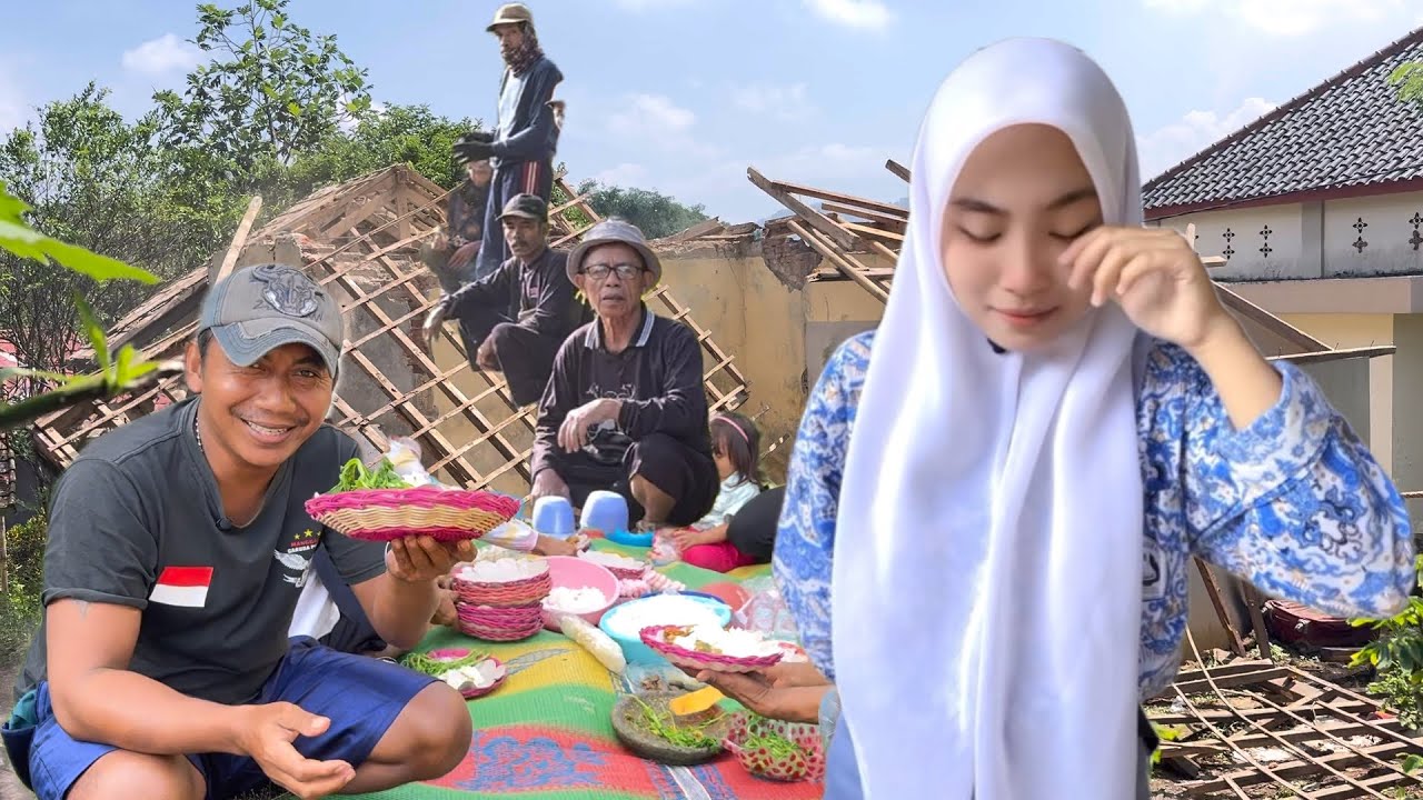 HEBOH - GADIS PENGHAPAL AL QUR’AN MENANGIS BAHAGIA SAAT RUMAHNYA DI ROBOHKAN & SIAP DIBANGUN KEMBALI
