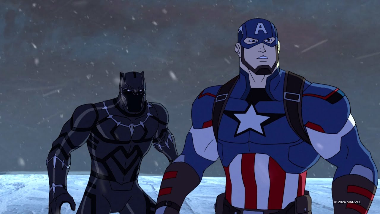 Vingadores se juntam ao Pantera Negra | Vingadores Unidos