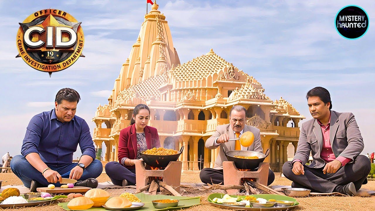 द्वारिकाधीश मदिंर बाहर CID Team खाना बनाकर रखी मुजरिम  पर नजर || CID New Episode || CID Alert