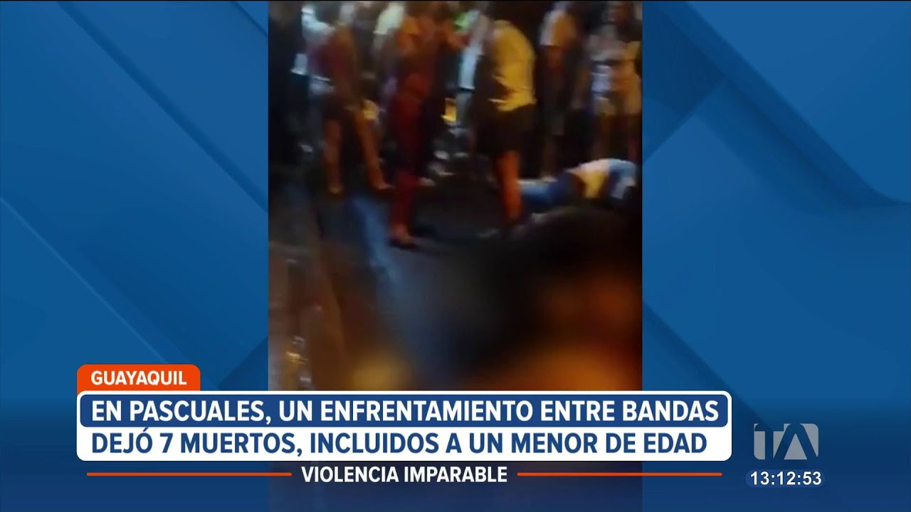Un ataque armado se registró en la parroquia Pascuales, en Guayaquil