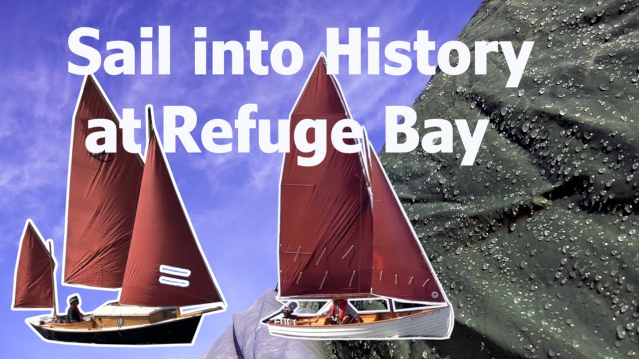 Dinghy Cruise to a secret camp at Refuge Bay, Australia #woodenboats #sailing