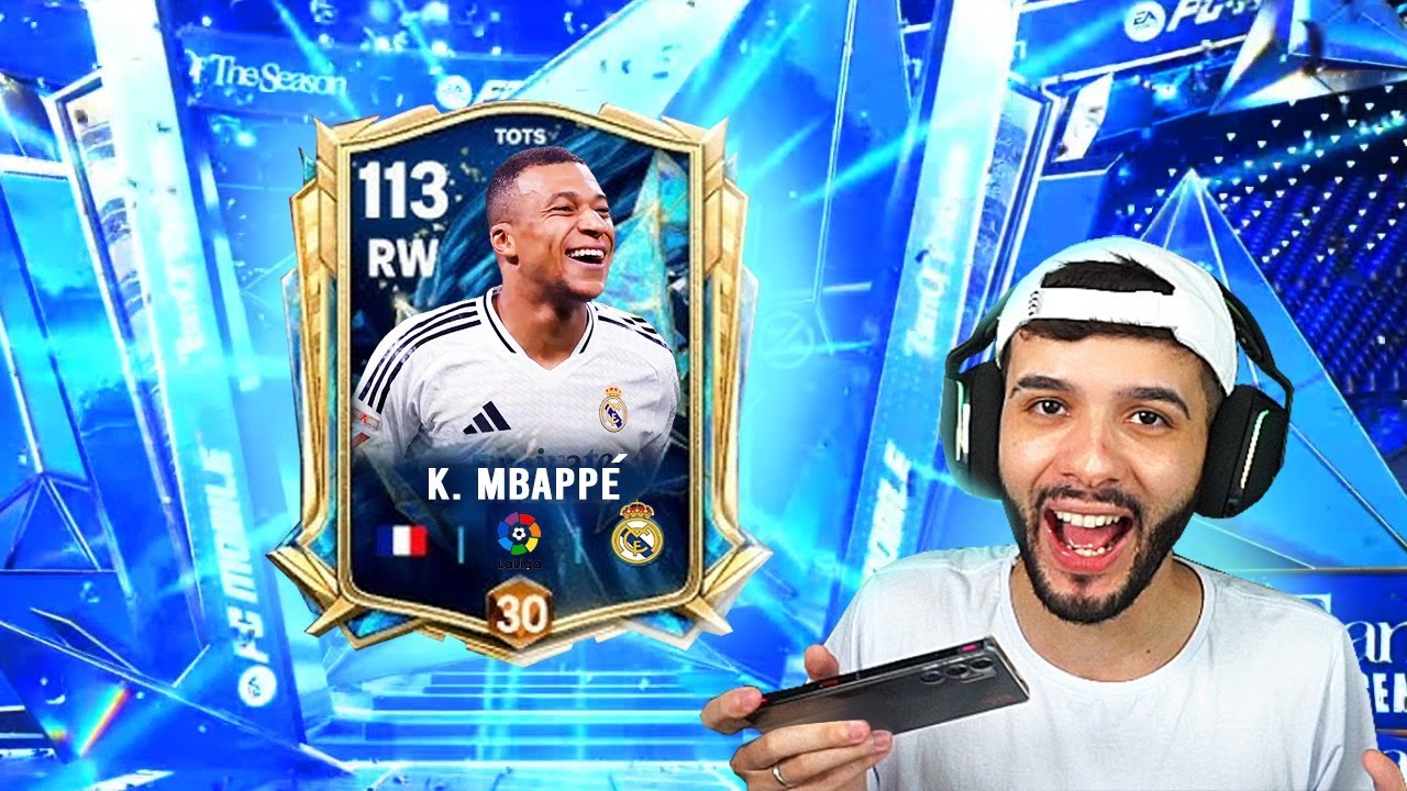 O MBAPPÉ CHEGOU! 🤩 FC Mobile