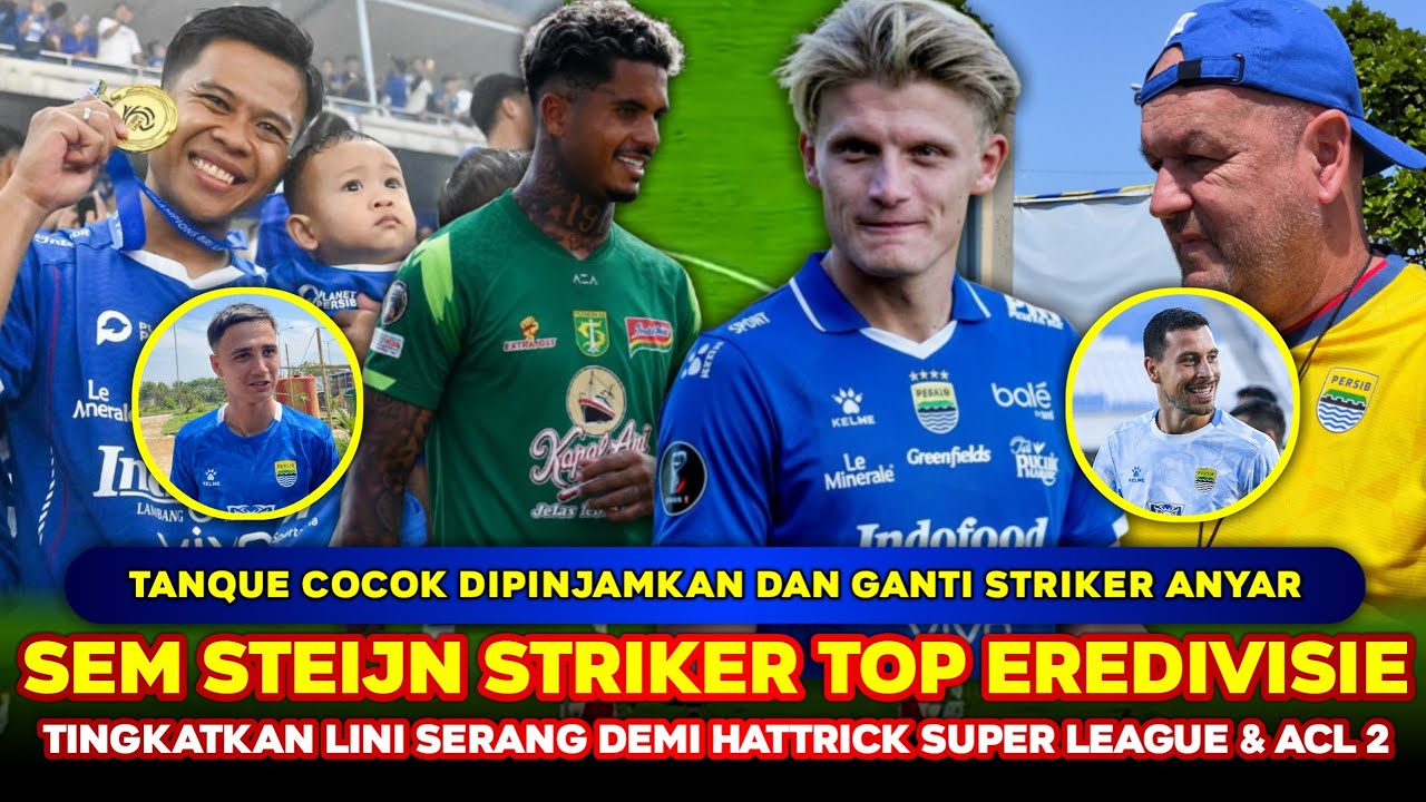 5 Kabar Baik Persib❗ Ramon Tanque DIPINJAM PERSEBAYA❓ Striker TOP BELANDA ke Persib❓ Berita Persib