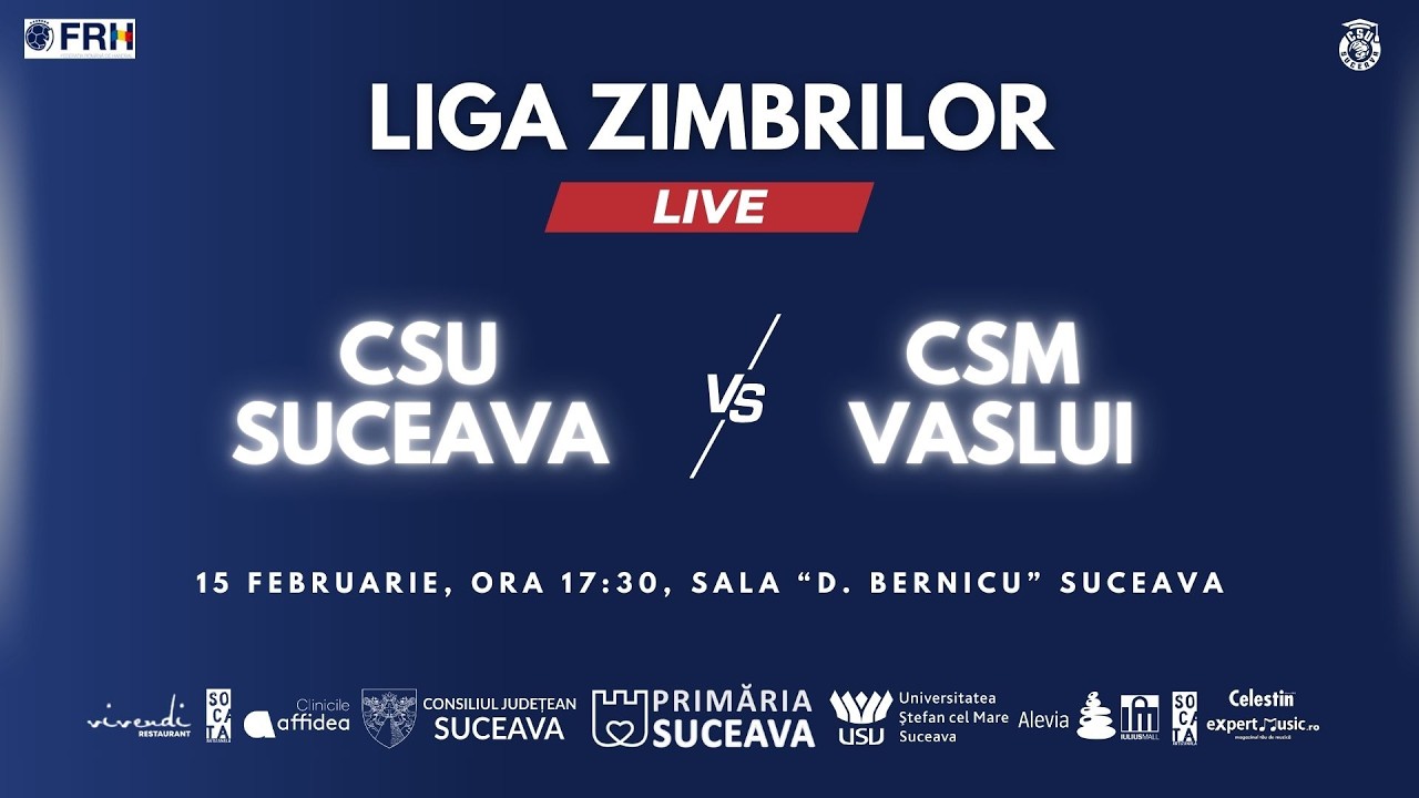 LIVE | CSU Suceava - CSM Vaslui: 36-36
