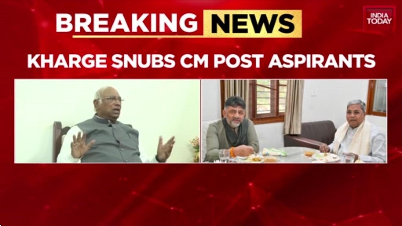 Congress President Kharge Snubs Karnataka Leaders On CM Row: 'High Command Not Behind Confusion'