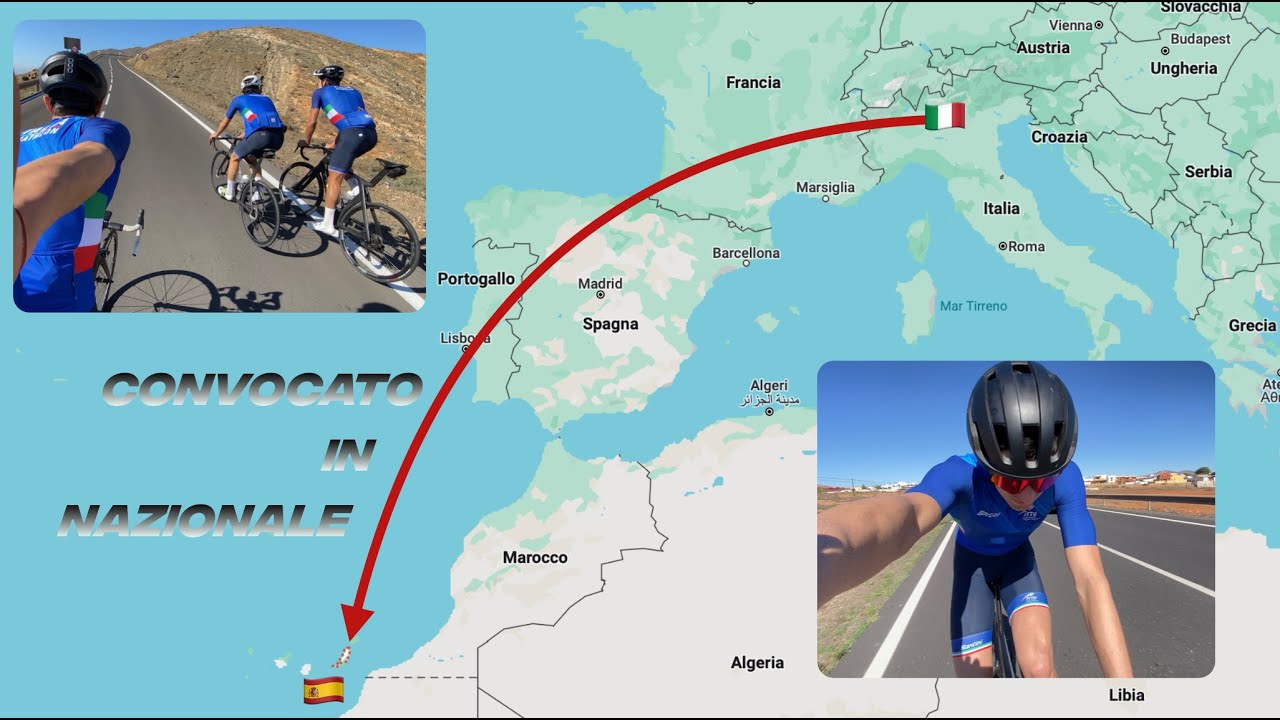 Convocato con la Nazionale Italiana di Triathlon?! Video pre-raduno con la Nazionale a Fuerteventura