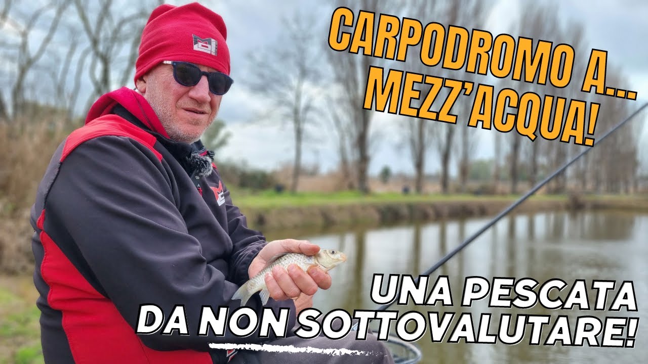 PESCA IN CARPODROMO - Come si pesca a MEZZ'ACQUA in CARPODROMO?