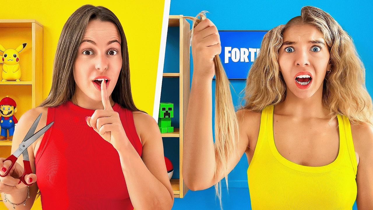 BROMA A MI AMIGA *LE CORTE EL CABELLO*