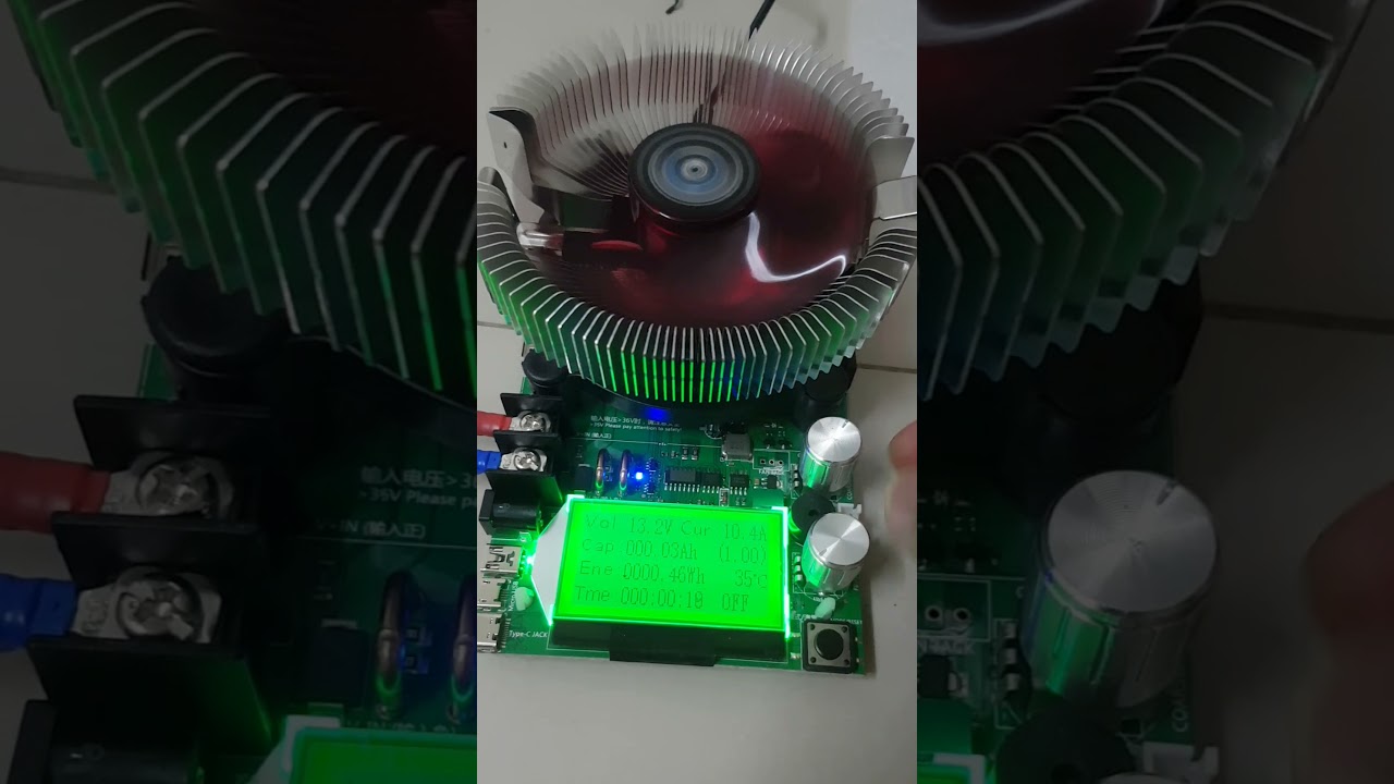 Quick overview of 180watts Electronic Load Tester #diy #beginners #3in1lipodischargerbalancer
