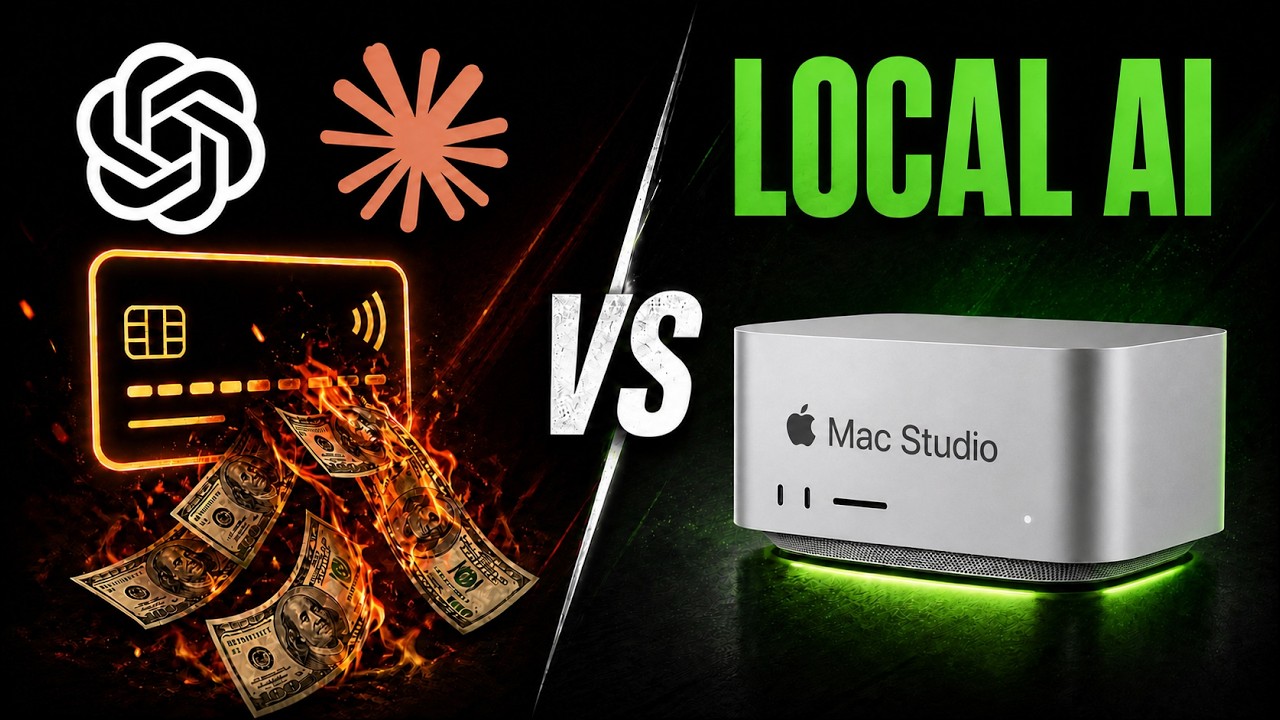 Mac Studio M5 vs $200/Month For AI: Which Is Worth It?