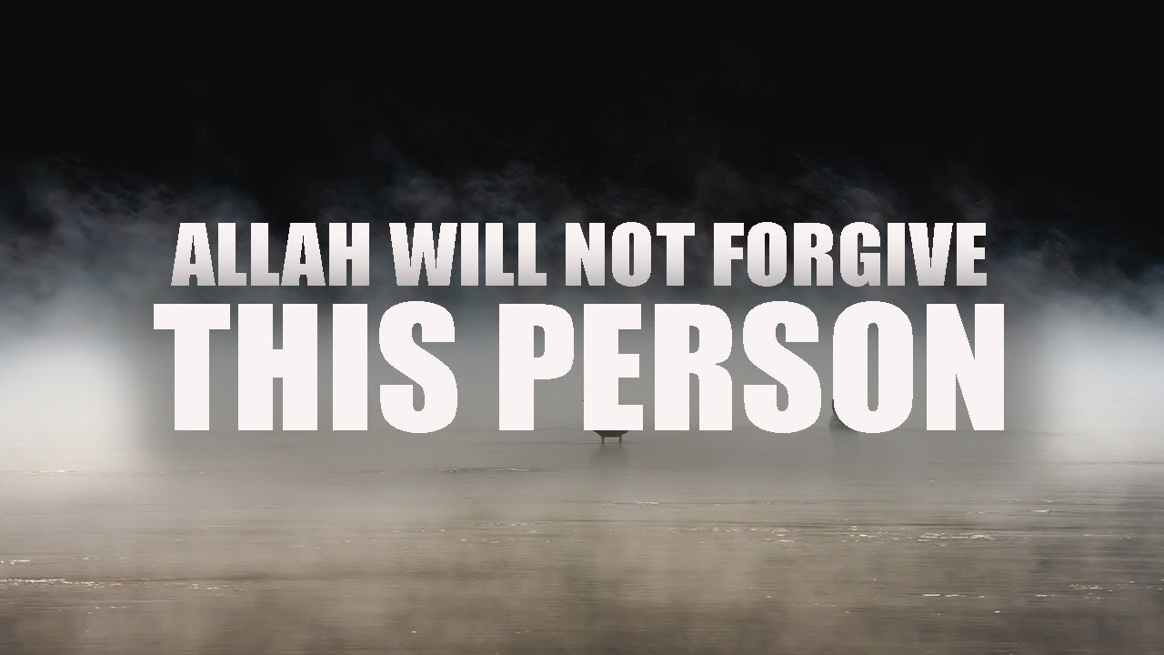 THESE PEOPLE WILL NEVER GET ALLAH’S FORGIVENESS