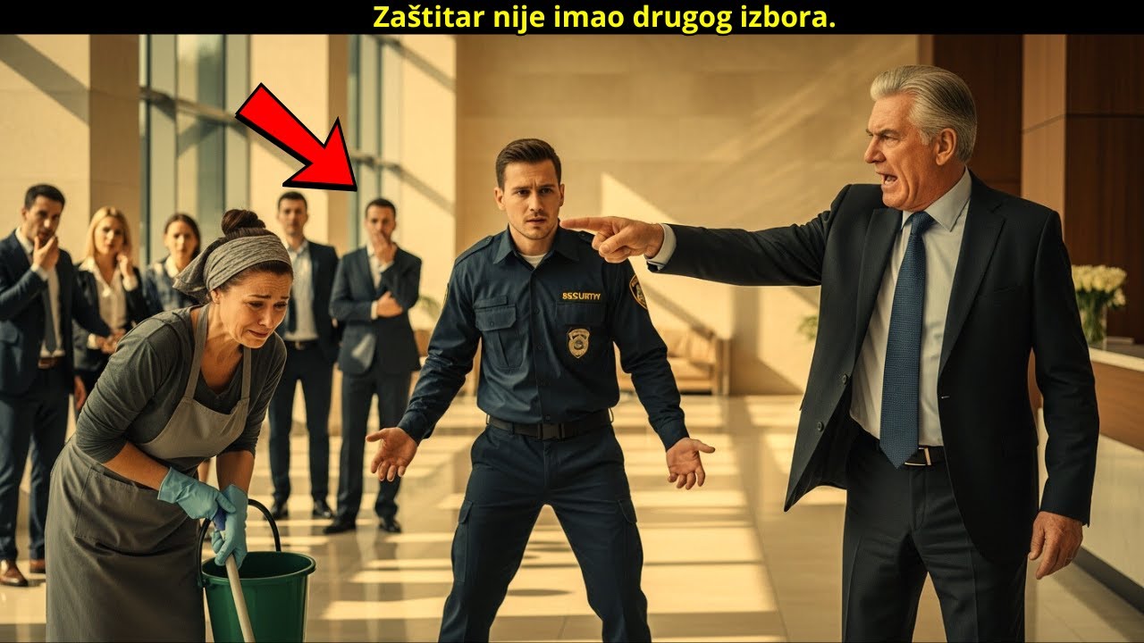 „Osiguranje, izbacite je odavde!“ — nekoliko sekundi kasnije, nitko više nije rekao ni riječ