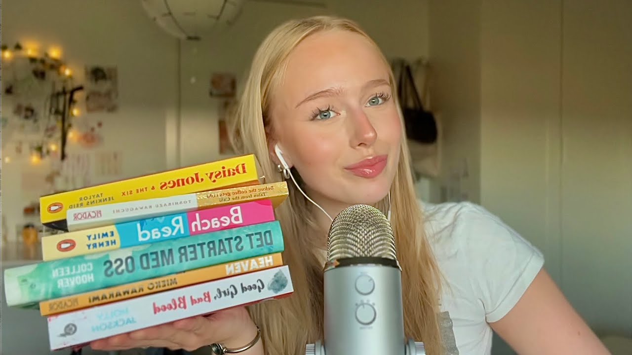ASMR books on my TBR ~ sticky fingertip book tapping, rambling 📚˚ʚ₊˚✧