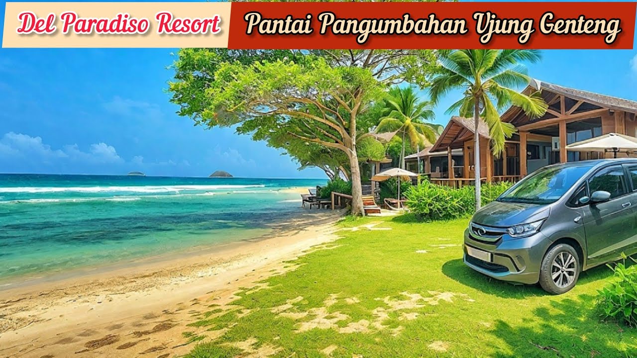 Penginapan Murah di Pinggir Pantai Ujung Genteng Sukabumi | Villa Delparadiso