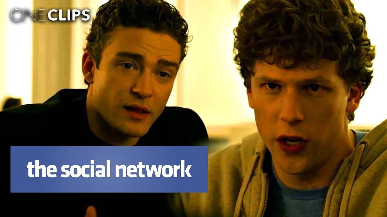 The Social Network | Mark Meets Sean Parker (ft. Justin Timberlake) | CineClips