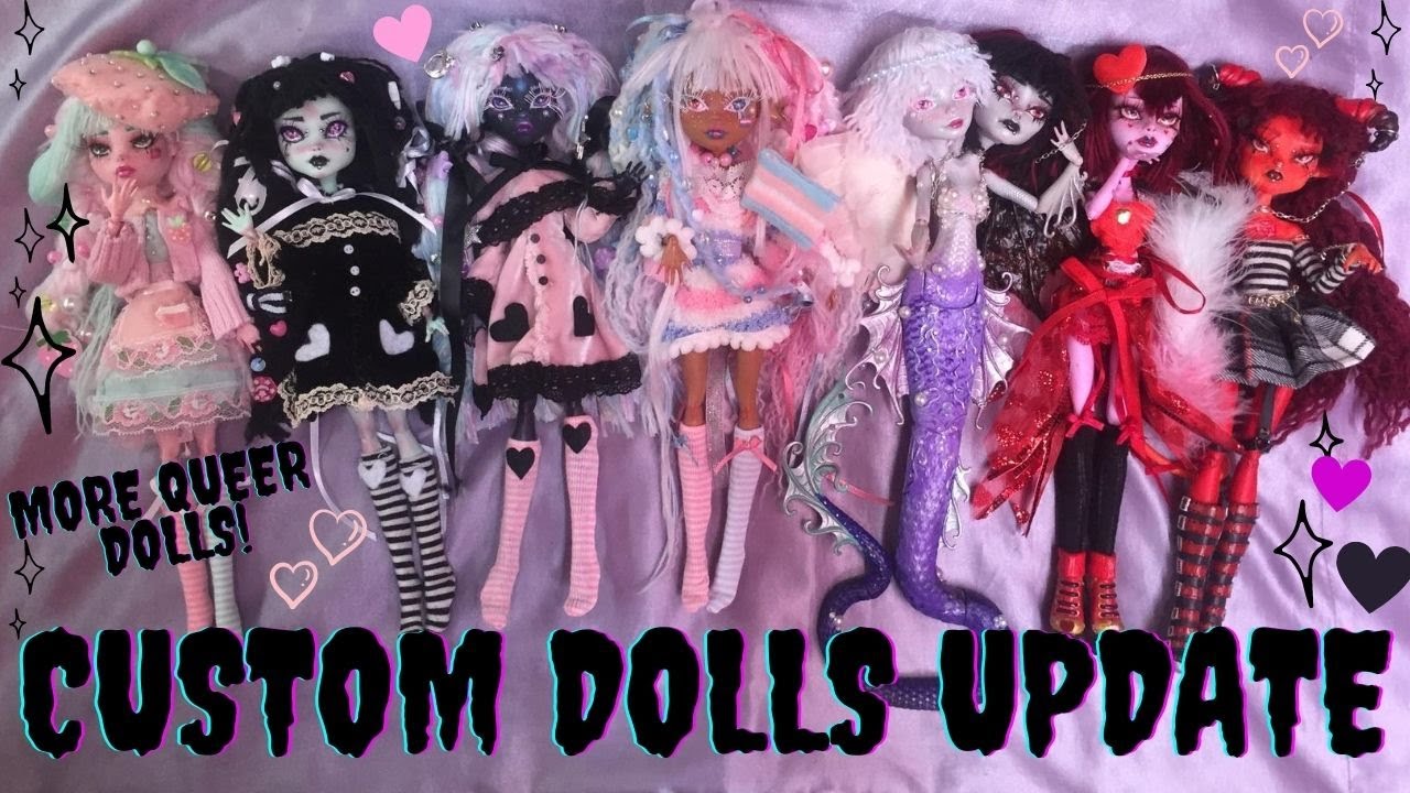 Monster High Custom Doll (OOAK) Collection - Episode 2!